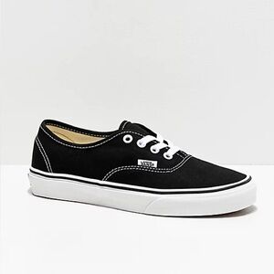 NEW! Vans Authentic Black and White  Shoes